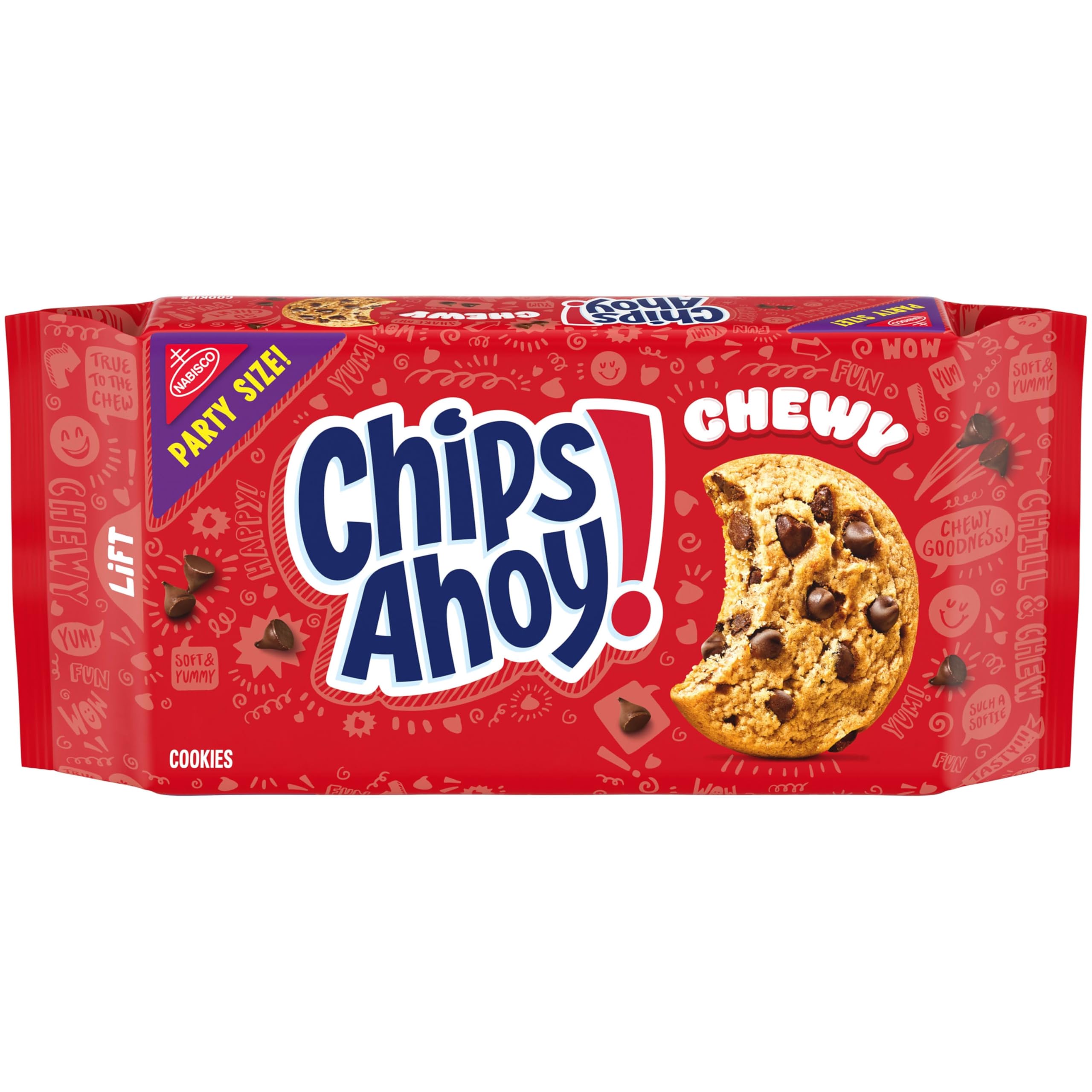 Amazon.com: CHIPS AHOY! Chewy Chocolate Chip Cookies, Party Size